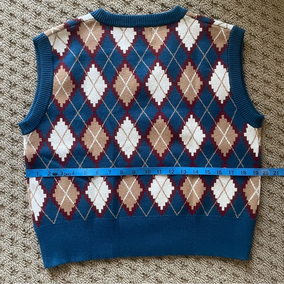 Cider Argle Sweater Vest - Picture 6 of 6
